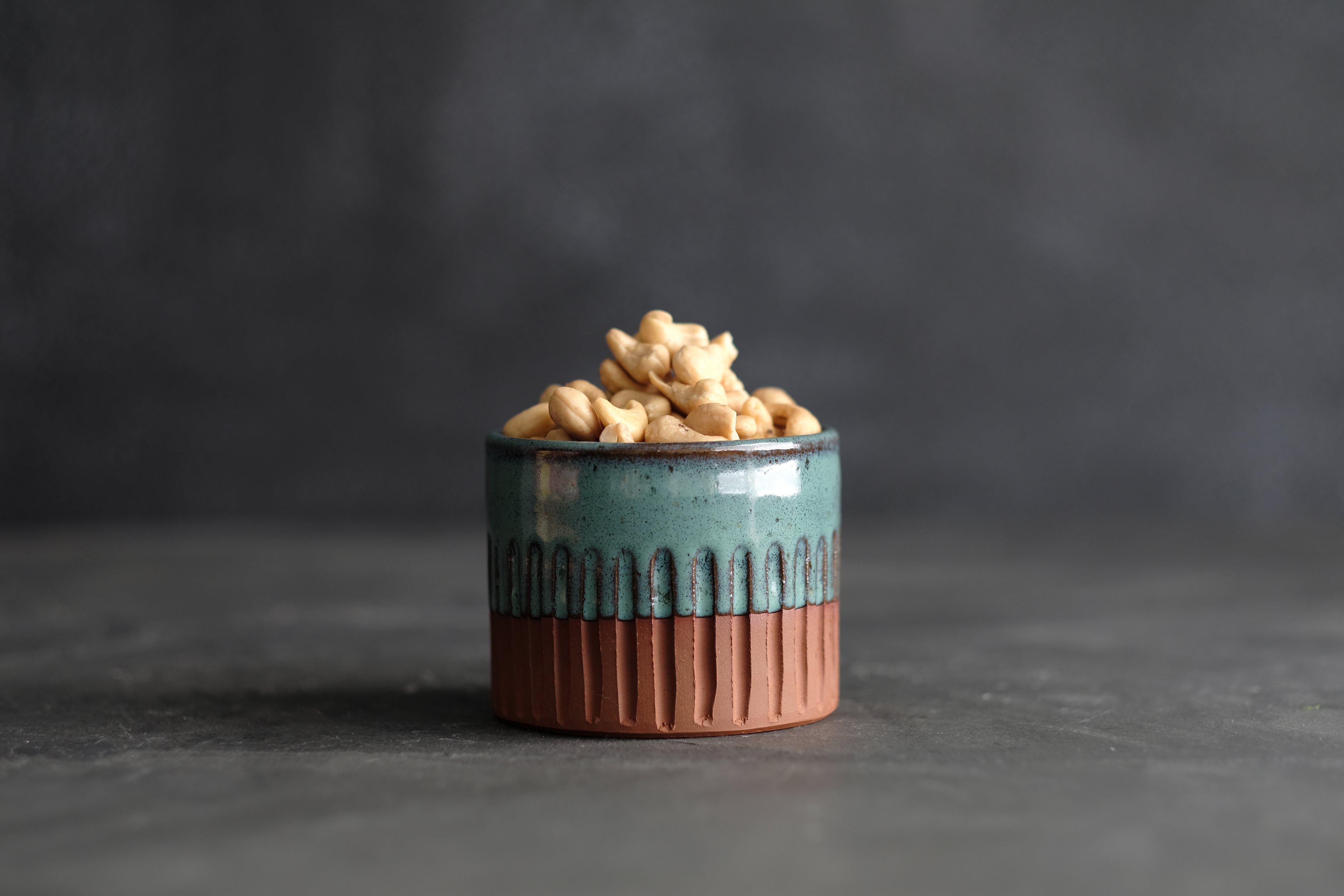 Blue-Green Ramekin